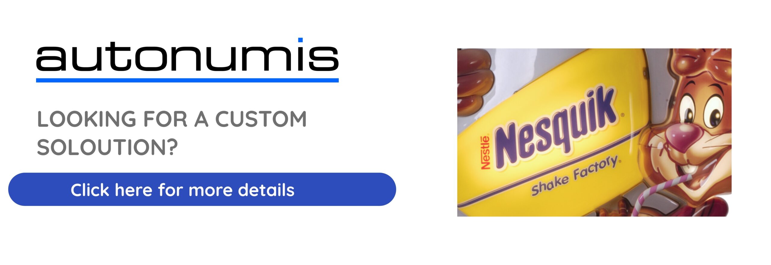 Customised Products by Autonumis