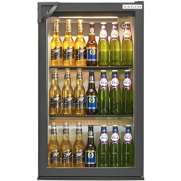 Popular single door Cooler Black