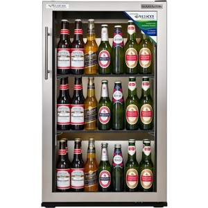 Eco Chill Single Door Black