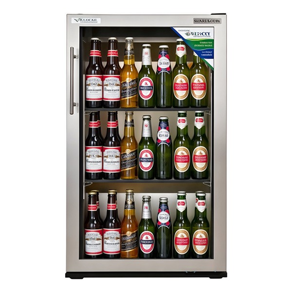 Eco Chill Single Door Black